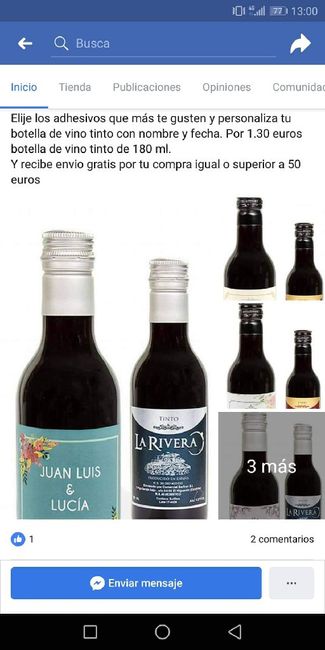 Regalos invitados - 1