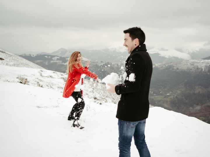 Preboda en la nieve 🥰 - 5