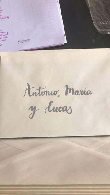 Cómo escribir los sobres de las invitaciones ? - 2