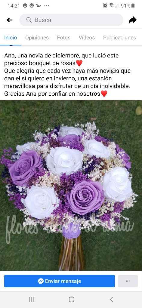 ¿Flores preservadas o naturales? - 1
