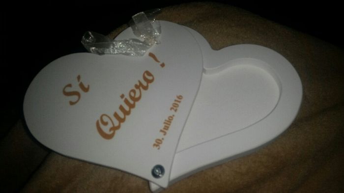 Nuestro primer regalo de boda! - 2