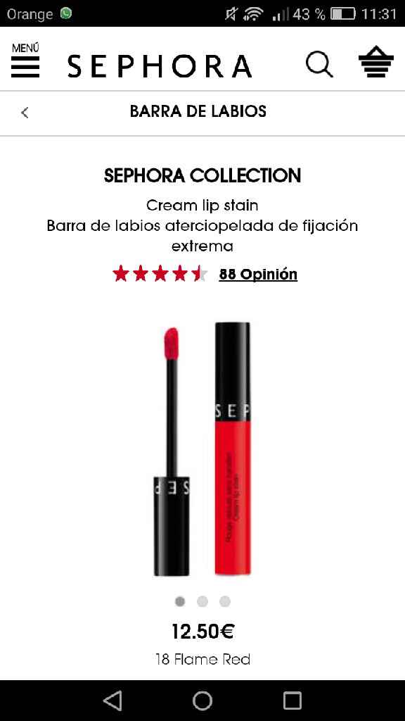  En busca del labial rojo perfecto - 1