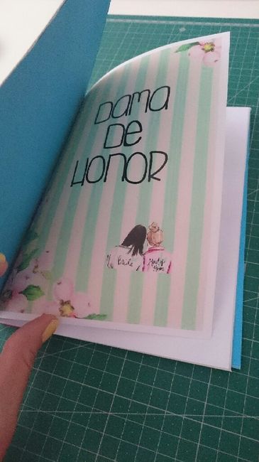 Cuaderno damas de honor - 2