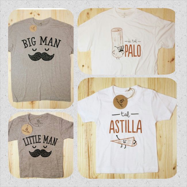 Ropa para papá y bebe - 1