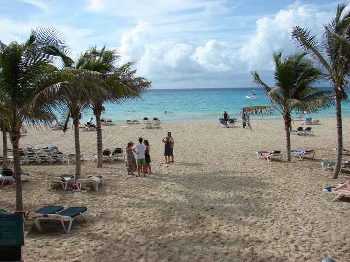 La playa desde el hotel