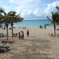 La playa desde el hotel