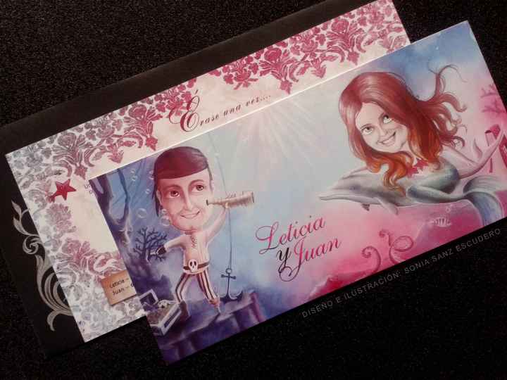 Invitación de boda