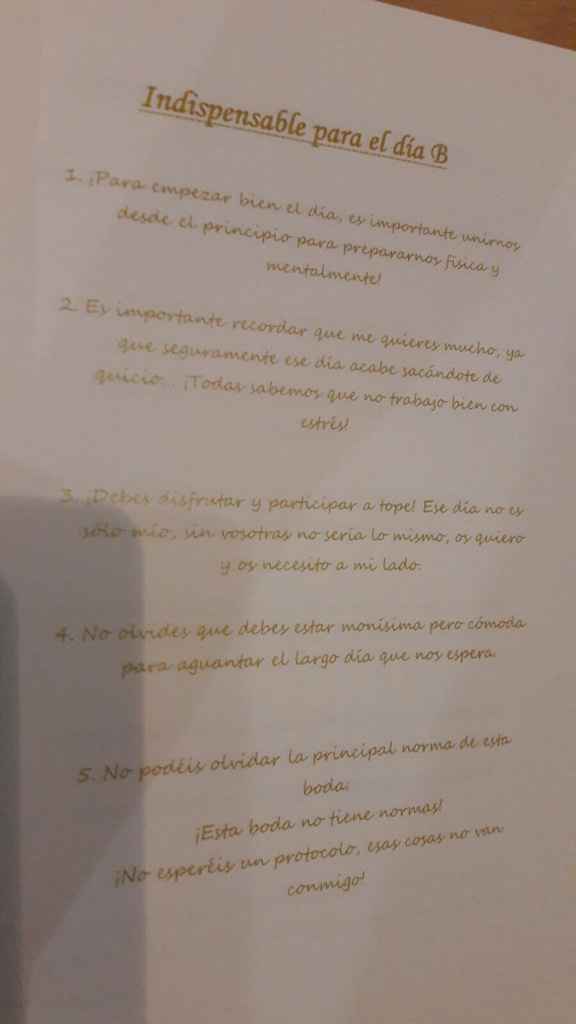 Pedida de damas - 3