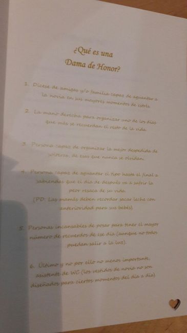 Pedida de damas - 5