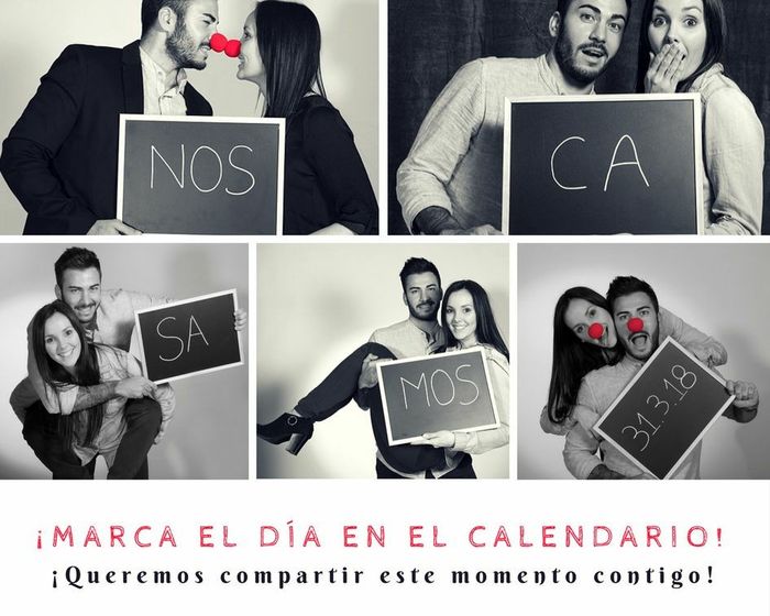  Nuestro save the date! - 1