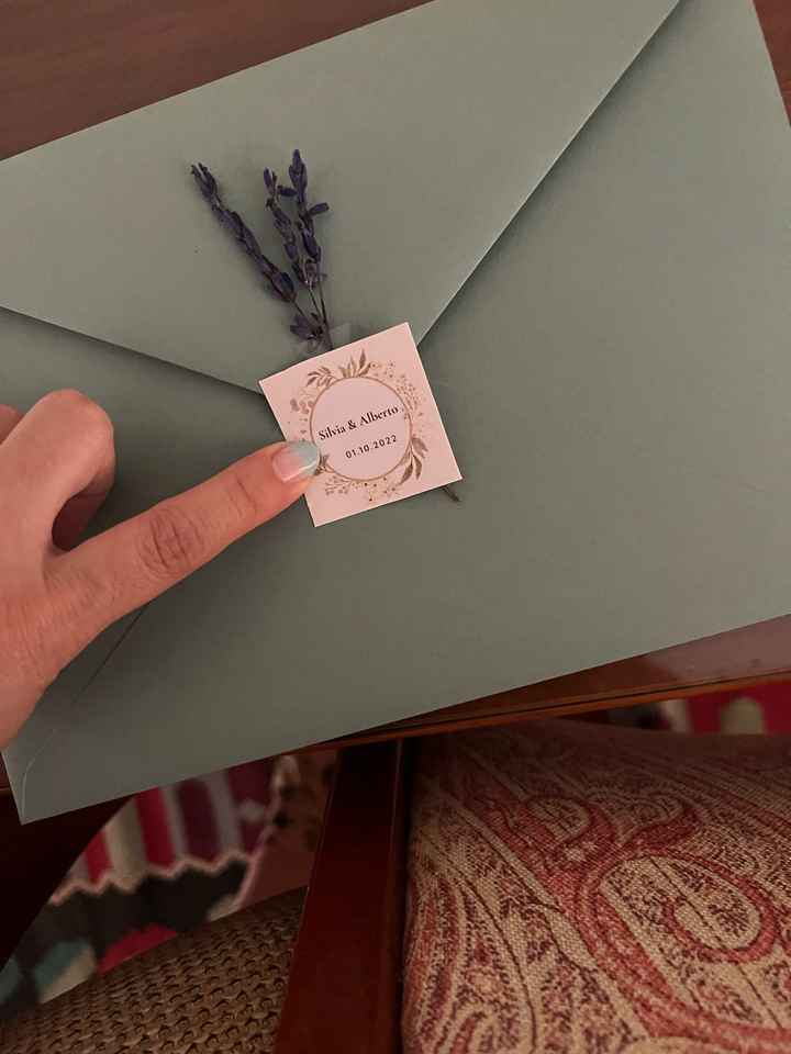 Idea invitación de boda - 2