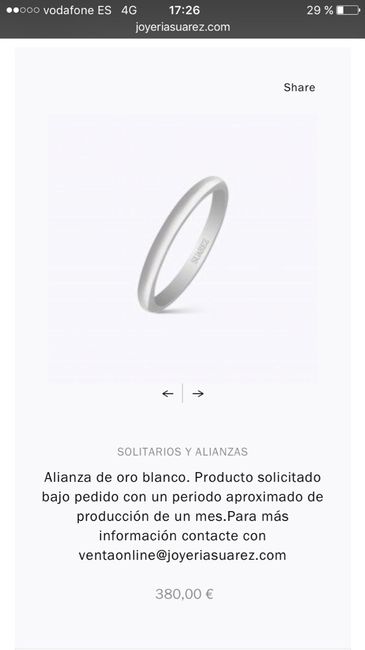 Alianzas de boda - 1