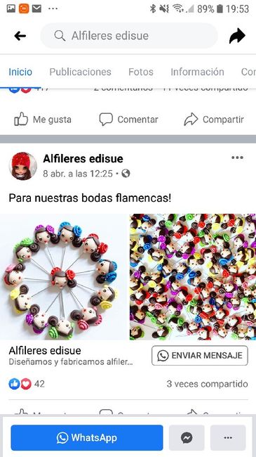 Alfileres flamenca 6