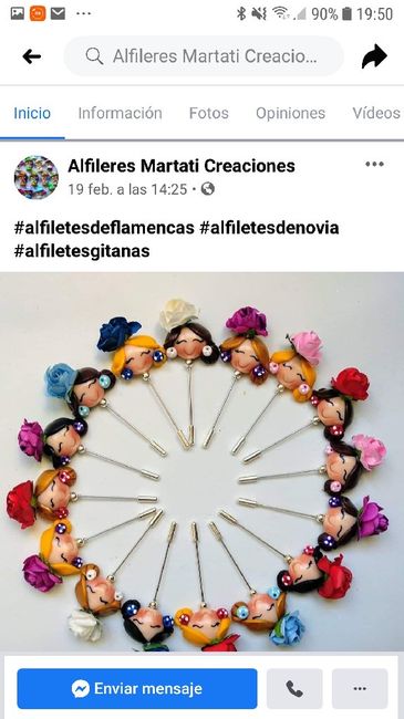 Alfileres flamenca 8