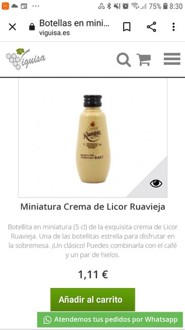 Recomendaciones crema de orujo mini 2
