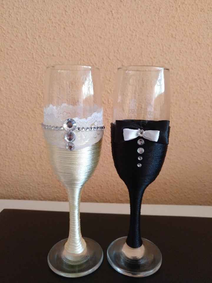  Mis copas para el brindis. - 1