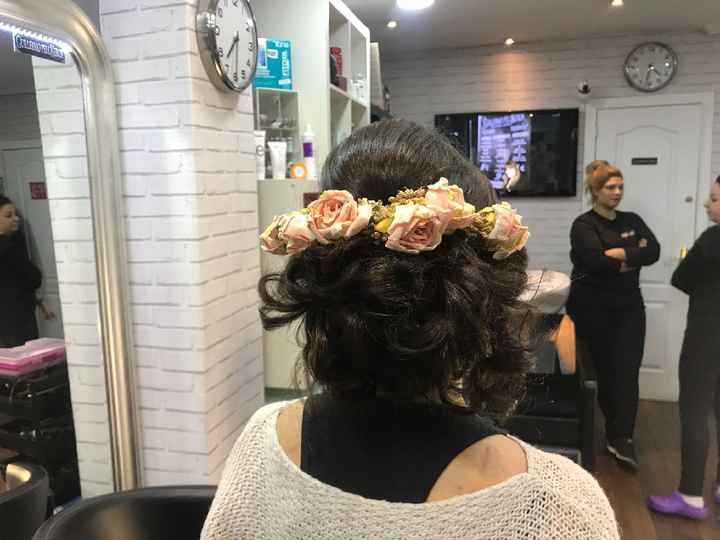  Aqui os dejo mi prueba de maquillaje y peinado. - 3