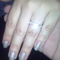 Nuestros anillos de compromiso... - 1
