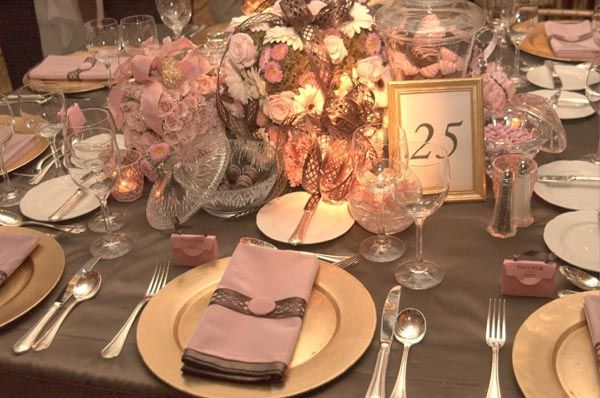 Decoración de las Mesas Boda