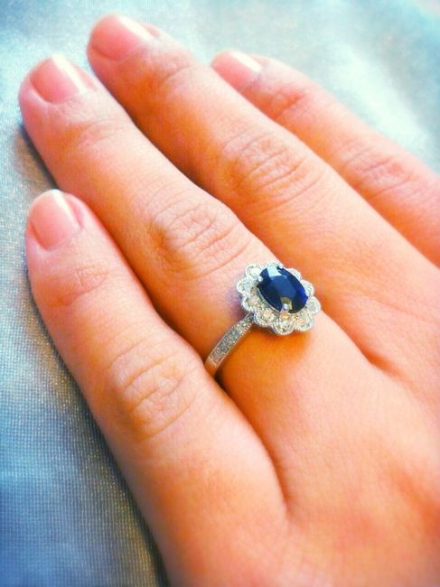 Nuestros anillos de compromiso... - 2