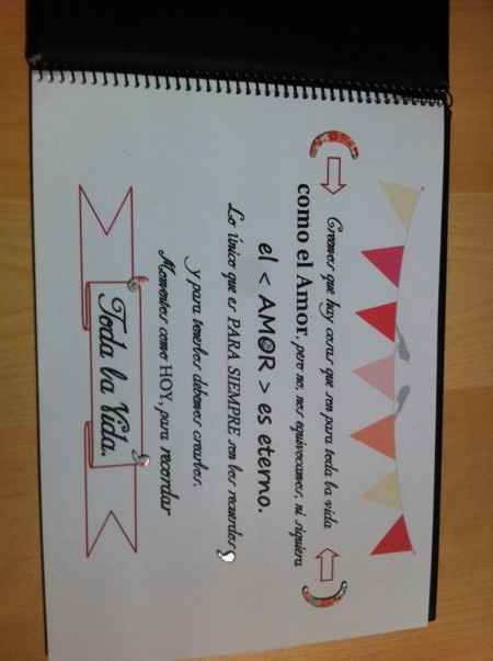 Libro de firmas terminado!!! totalmente diy - 7