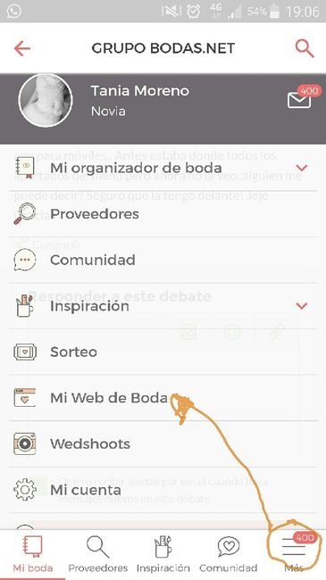 Mi web boda en la app? - 1