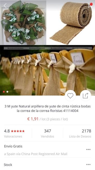 Primeras compras para mí boda - 8