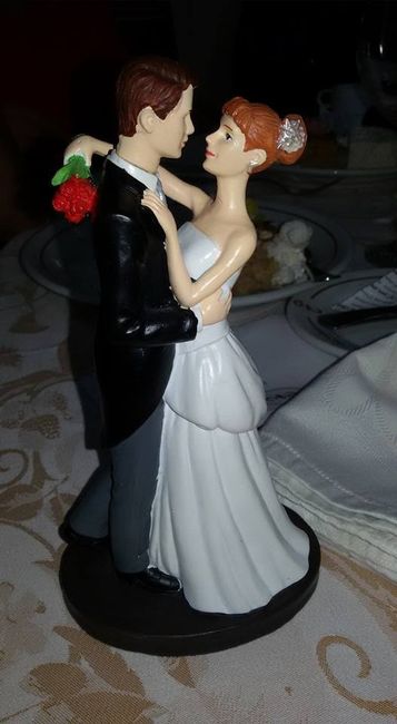 REGALO DE LOS NOVIOS DE LA TARTA DE BODA