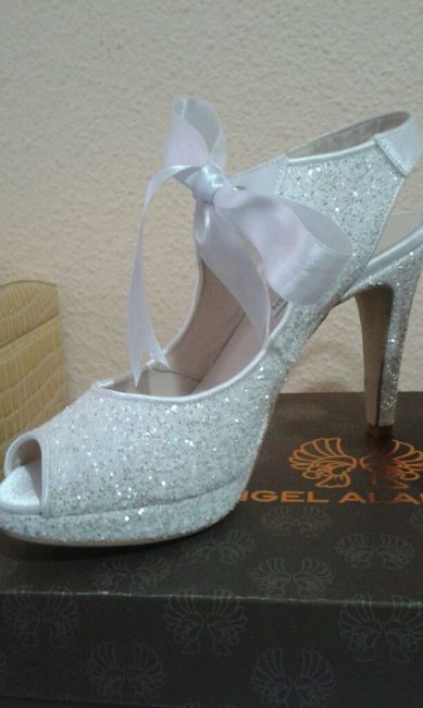 Mis zapatos de novia!! - 2