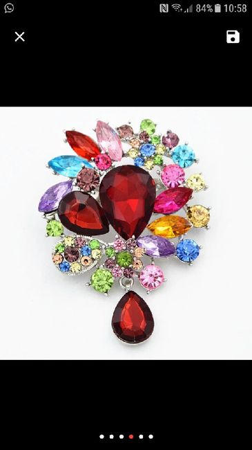 broche para recoger la cola - 1