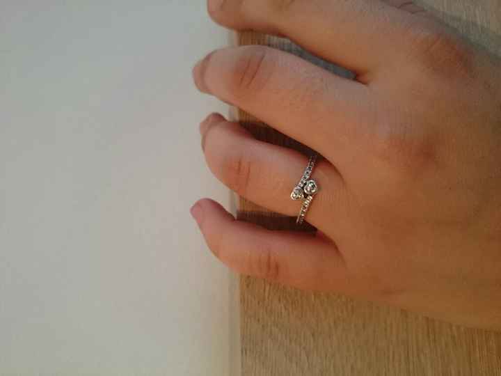 Chicas con anillos de compromiso pandora - 1
