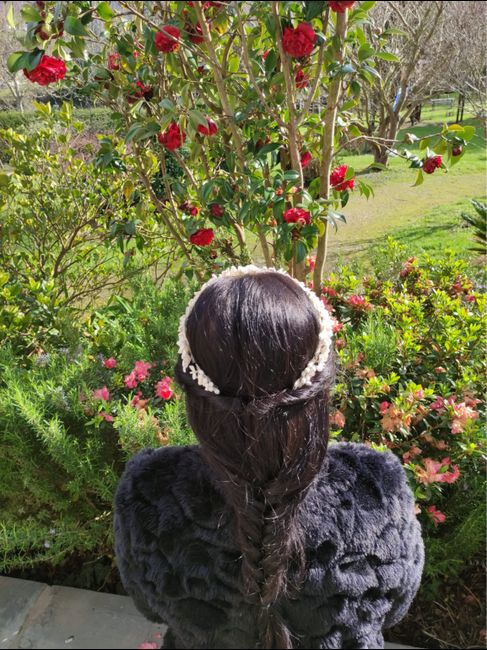 Duda diadema flores 3
