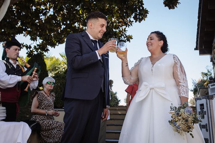 43 días después de la boda. 16