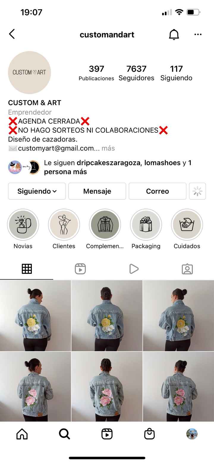 Chaqueta vaquera personalizada - 1
