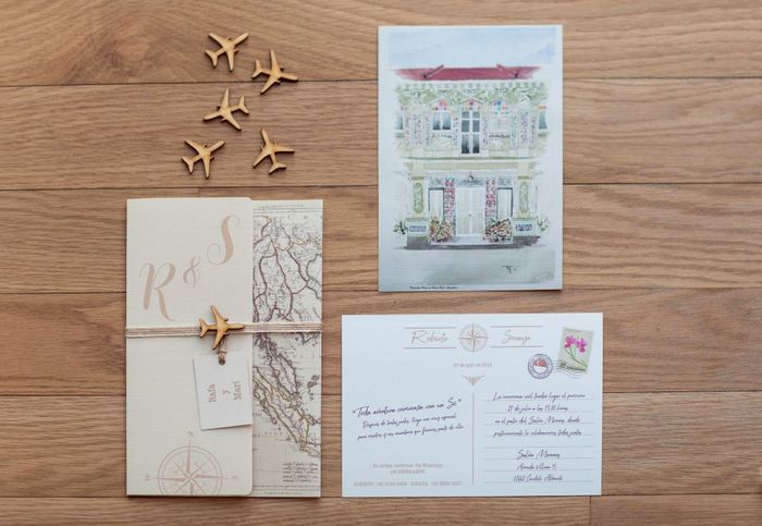 Invitaciones postal correo