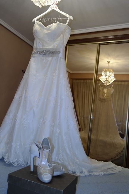 Mi vestido y zapatos