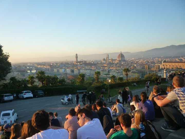 Dia 8 - Atardecer desde las escaleras 
