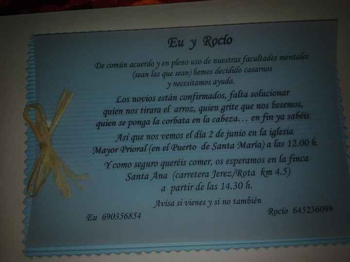 mis invitaciones