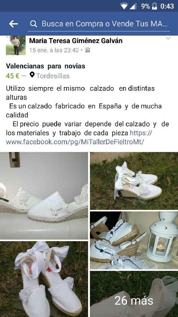 Esparteñas novia - 1