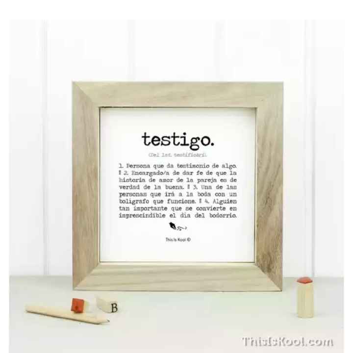 Ideas para los testigos - 1
