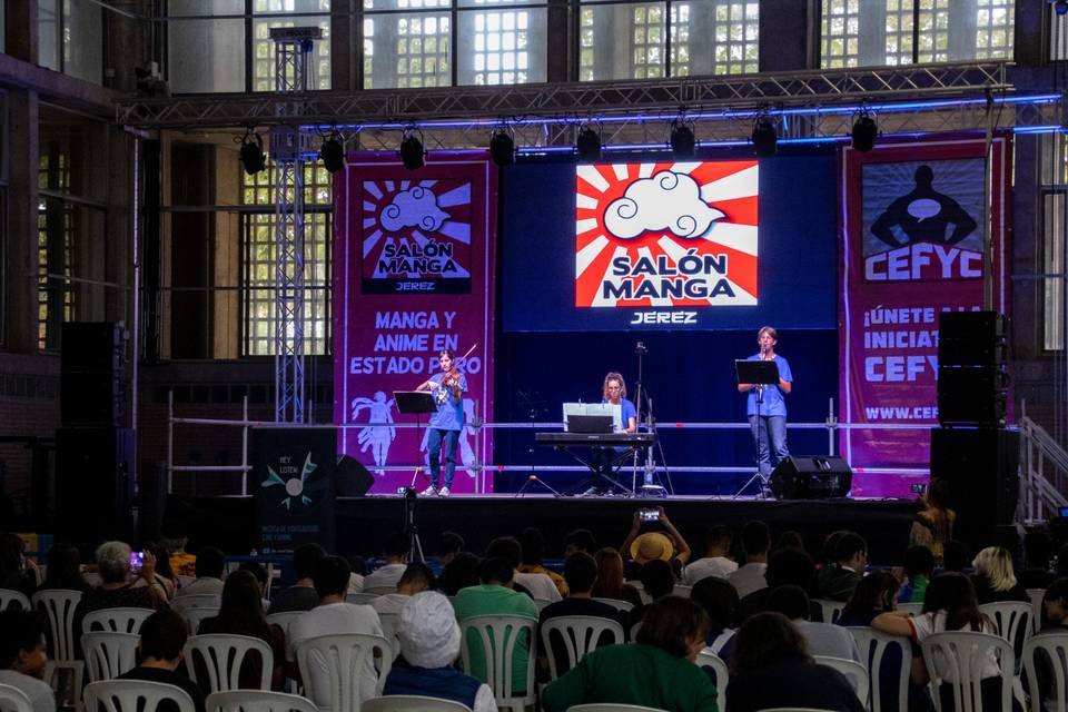 Concierto en el Salón de Manga de Jerez