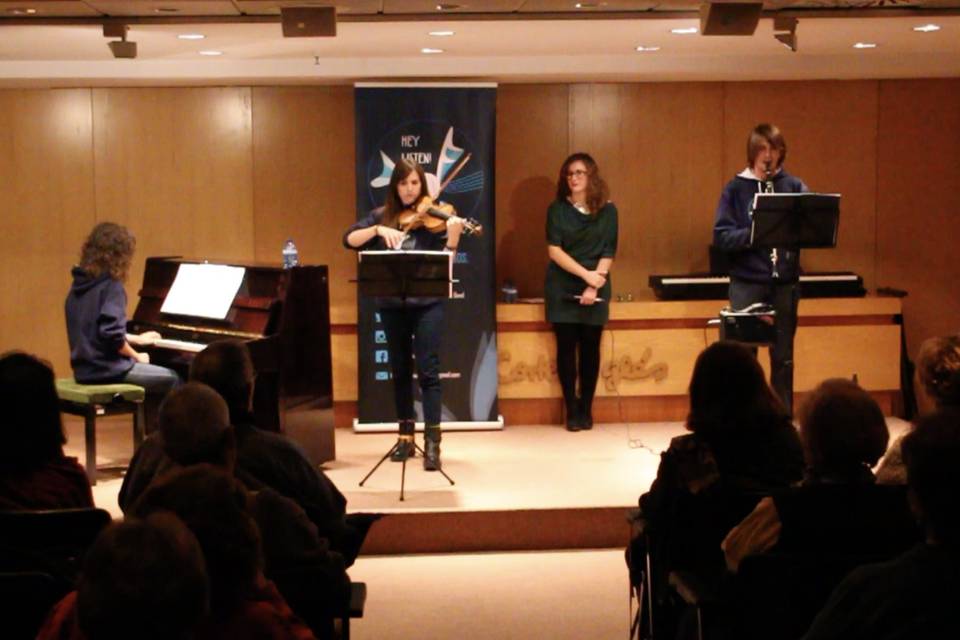 Concierto en El Corte Inglés