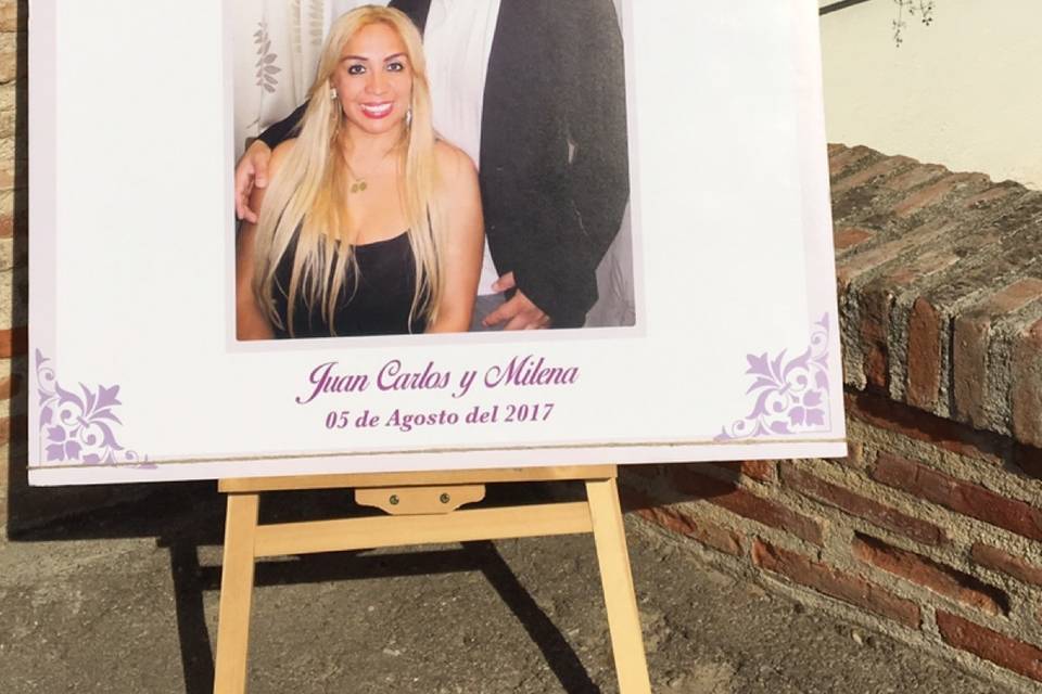 Bienvenidos a nuestra boda