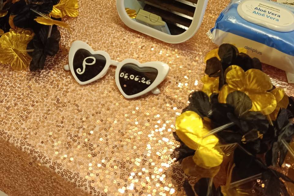 Accesorios Glitter Bar