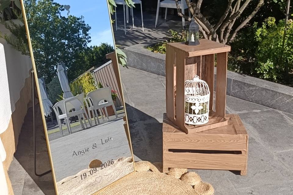 Rincón de bienvenida