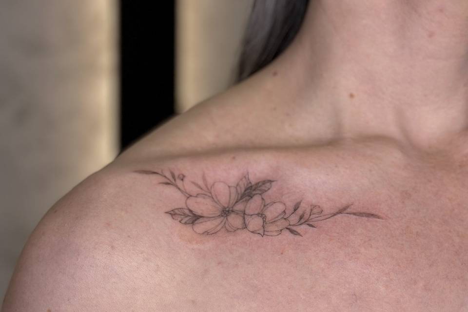 Pieza florar pequeña.
