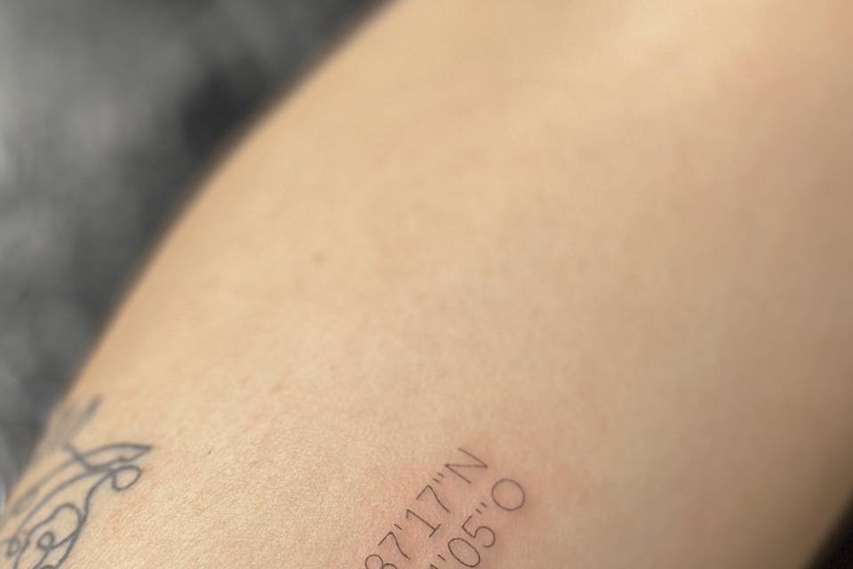 Lettering.