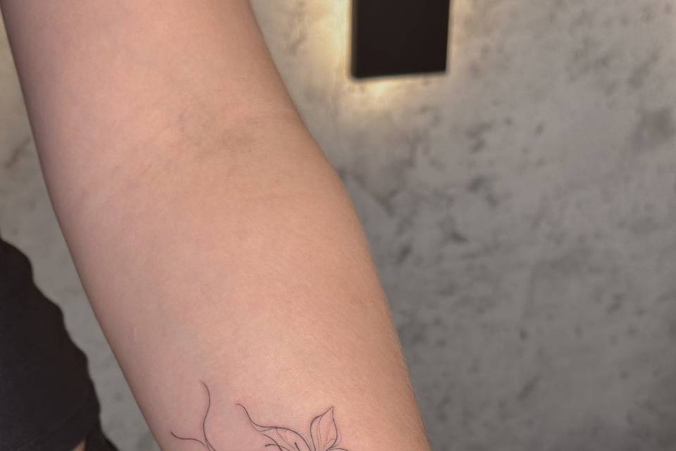 Flor fine line.