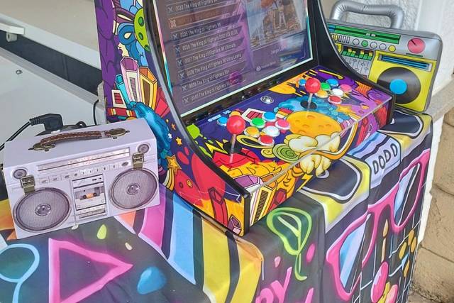 Máquina Arcade evento