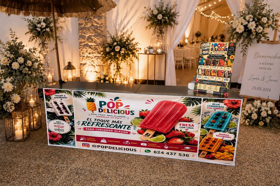 Premium pop bar